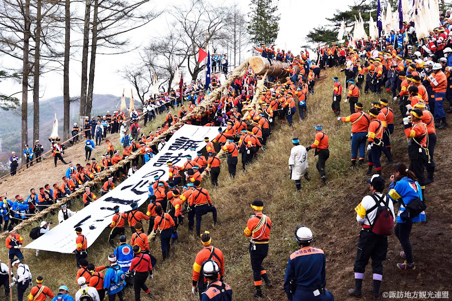 suwa 諏訪大社御柱祭